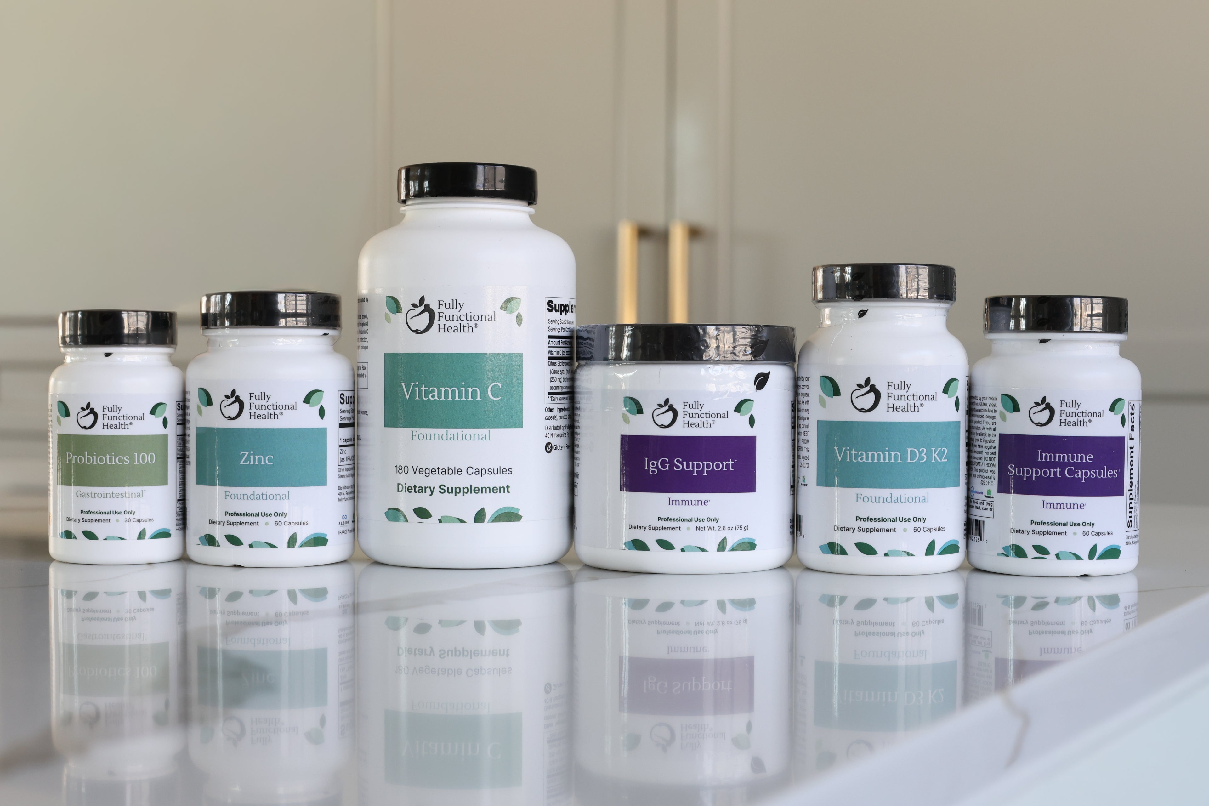 Immune Support Bundle (with Vitamin C + Zinc)