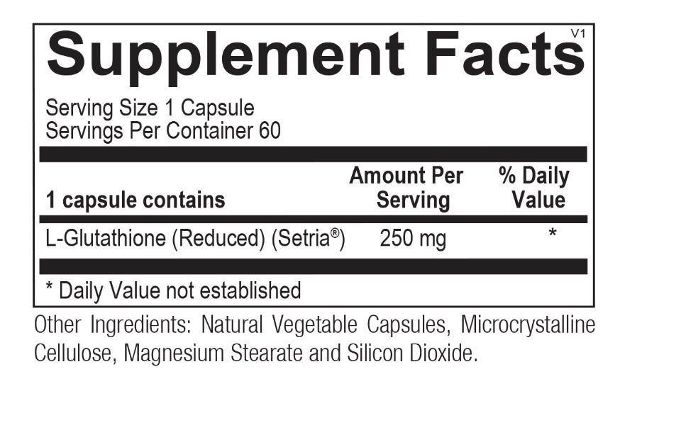 Glutathione | 60 capsules