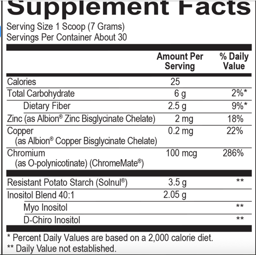 Inositol Powder- Lemon 30 servings